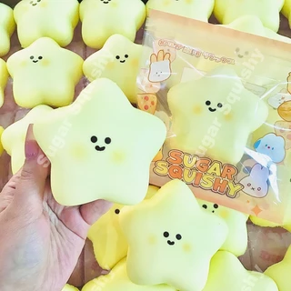 สกุชชี่น้ําตาล ยิ้มสตาร์ สกุชชี่ที่เพิ่มขึ้นช้า