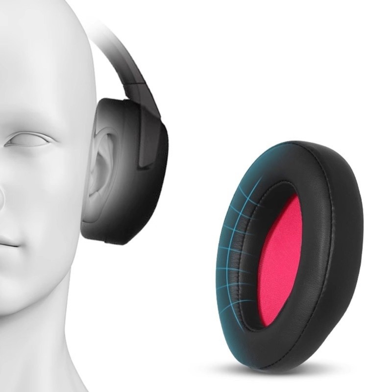 WIN Density Foam Ear Pad สําหรับ ROG Strix Go 2 4 หูฟังเสนอและตัดเสียงรบกวนสําหรับสวมใส่ทุกวัน