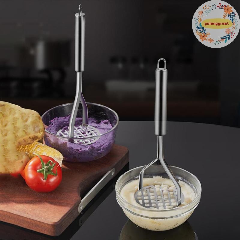 Pufanggreat ครัว Gadget Creative โคลนกด Masher น้ําซุปข้นน้ําผลไม้ Maker สแตนเลสมันฝรั่ง Crusher Pusher เครื่องมือผลไม้ Cocina Cozinha TH - รูปที่ 6