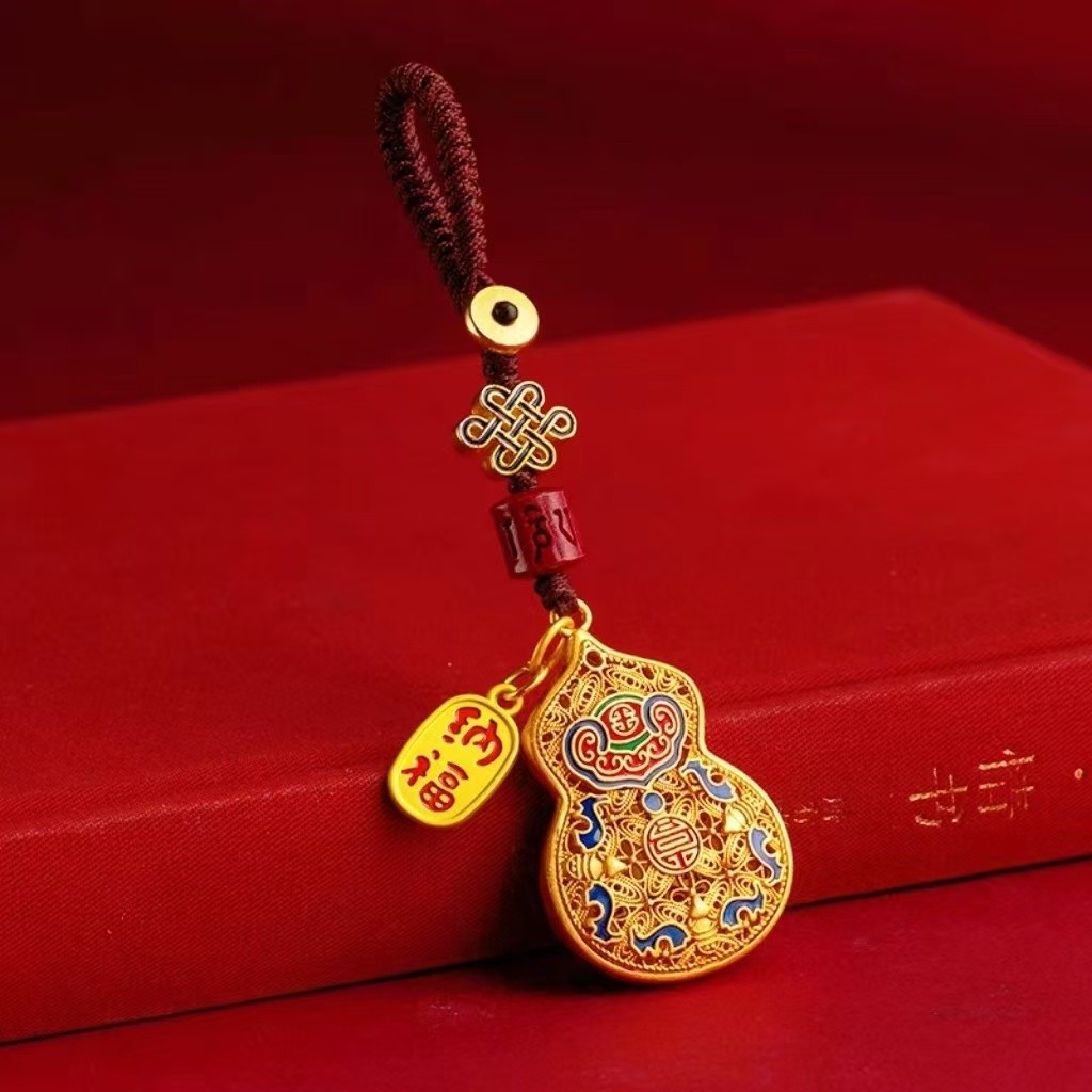 Goldf จี้ปลาทอง Koi ส่ง Fortune จี้รถเคสโทรศัพท์จี้ Lucky รูปที่ 8