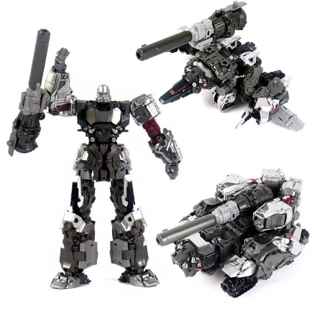 Mx-6601 ของเล่นแปลงร่าง SS109 Megatank หุ่นยนต์ของเล่น สี่ถังเปลี่ยนรูป, เครื่องบิน, และหุ่นยนต์มือถ