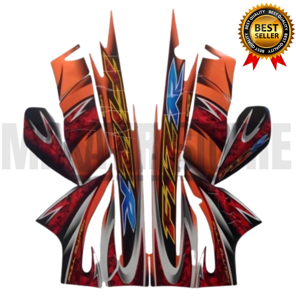 สติ๊กเกอร์แถบมาตรฐาน YAMAHA F1ZR 2005 ต้นฉบับ