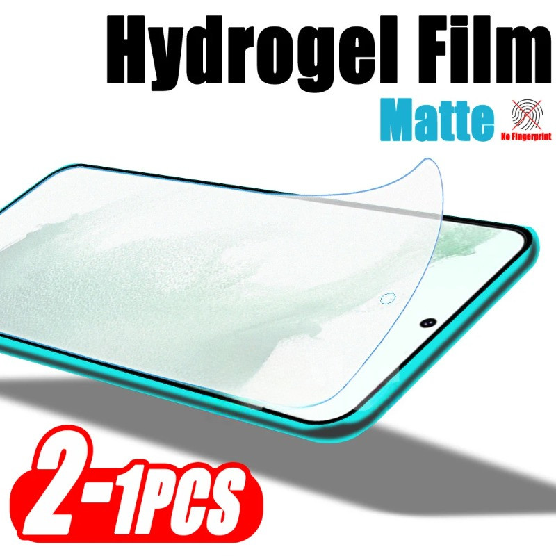 Samsung S25Ultra S25Plus 2 ชิ้น 800D Matte Frosted Soft Hydrogel ฟิล์มสําหรับ Samsung Galaxy S25 S24