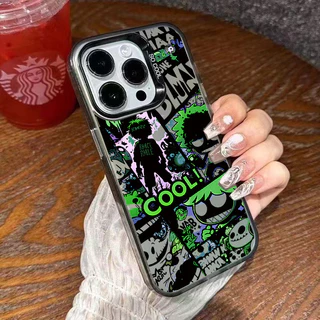 🌹GOOD🌹แฟชั่นดาร์กคอมิกส์ เคส Iphone 17 16 15 13 Pro Max 7Plus 11 12 14 Pro Max 11 Pro Max 7 8 14 15 Plus XR X XS Max
