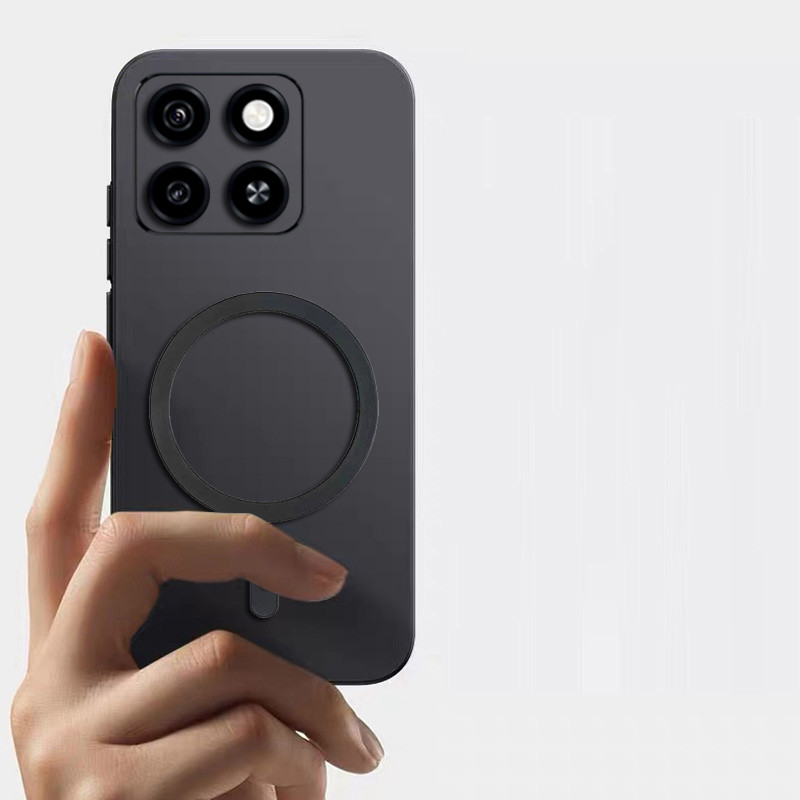 สําหรับ ZTE Blade A35 Z2453 A55 พร้อมแหวนแผ่นเหล็กสติกเกอร์แม่เหล็กกันกระแทกเคสโทรศัพท์ฝาครอบ