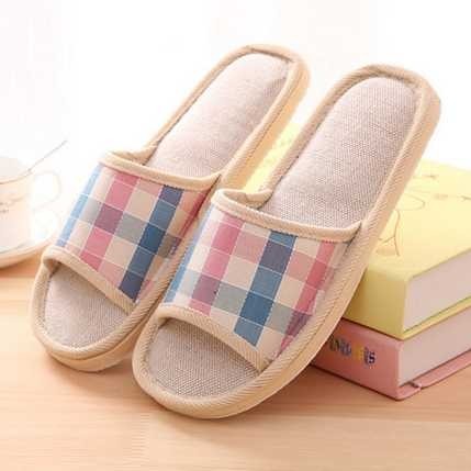 รองเท้าแตะผ้าลินินในร่ม Sudayung Comfy - YT3622