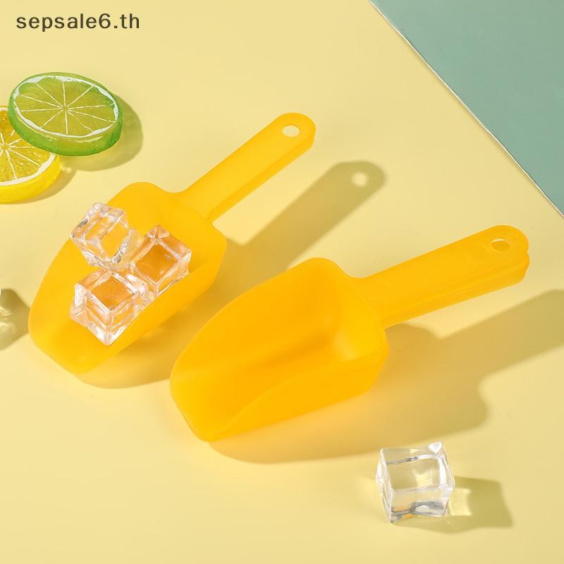 [อืม] พลั่วน้ําแข็งพลาสติกแป้งอาหารขนมตักไอศครีมขนมพลั่วข้าวครัว มีน้ําค้างแข็ง หนาอเนกประสงค์พลั่วน้ําแข็ง {ไทย}