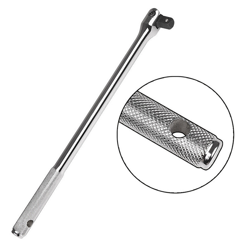 ด้ามบล็อก ด้ามขนแข็ง ขนาด 1/2”(4 หุน) ด้ามพับ ขอต่อบล็อก ด้ามบ๊อก มขนาดเลือก 15นิ้ว 18นิ้ว 24 นิ้ว - รูปที่ 2