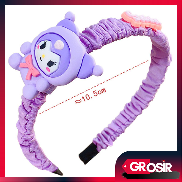 ขายส่ง F6103 ที่คาดผม Sanrio Scrunchie / ที่คาดผมแฟชั่นเกาหลีน่ารัก / ที่คาดผมเด็กผู้หญิง / ที่คาดผม