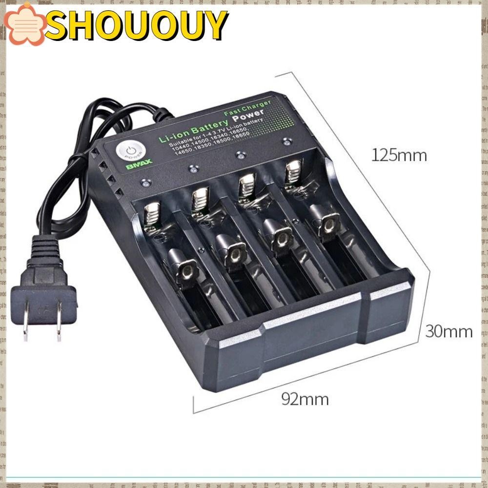 1/2/4 ช่อง AC 110V/220V Dual สําหรับ 18650 ชาร์จ 3.7V เครื่องชาร์จแบตเตอรี่ลิเธียมแบบชาร์จไฟได้