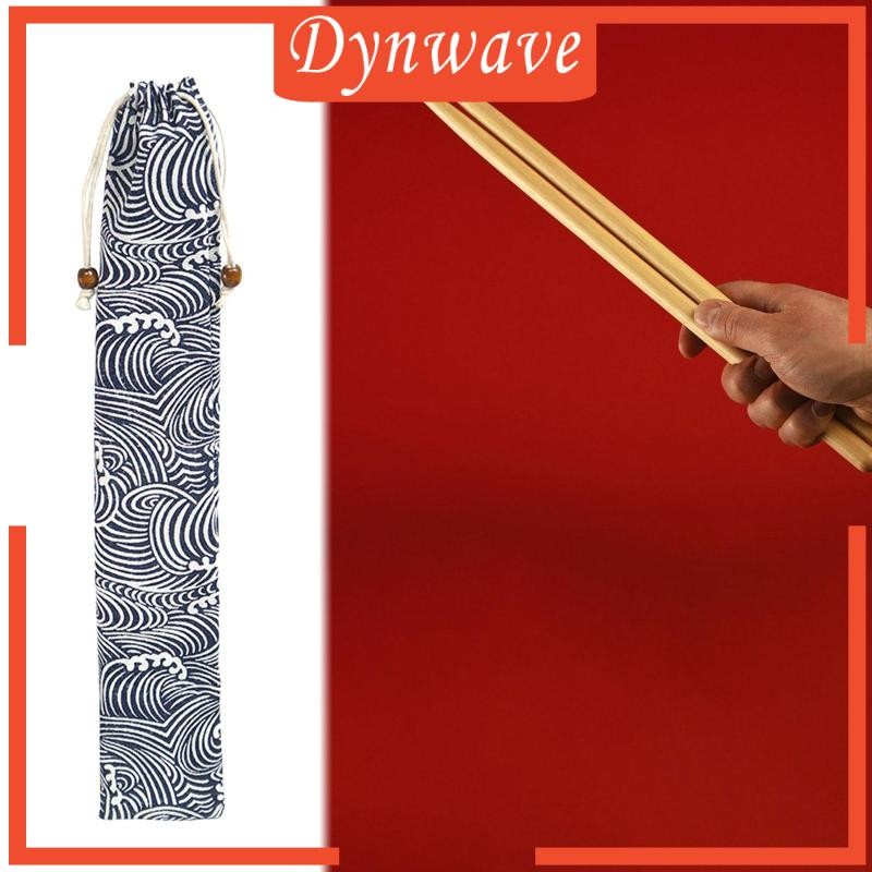 [Dynwave] Drumsticks Storage Bag Drum Sticks Bag Drum Mallet Pouch Holder for Percussion