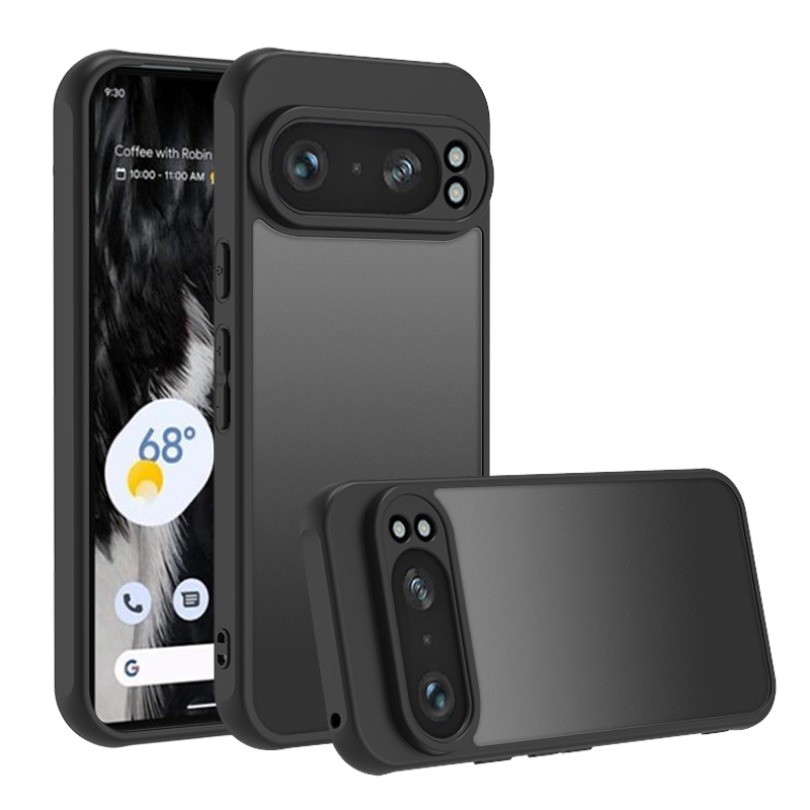 สําหรับ Google Pixel 9 Pro 5G GR83Y, GEC77, GWVK6 Frosted Case Google Pixel 9 Pro XL GGX8B, GZC4K, G
