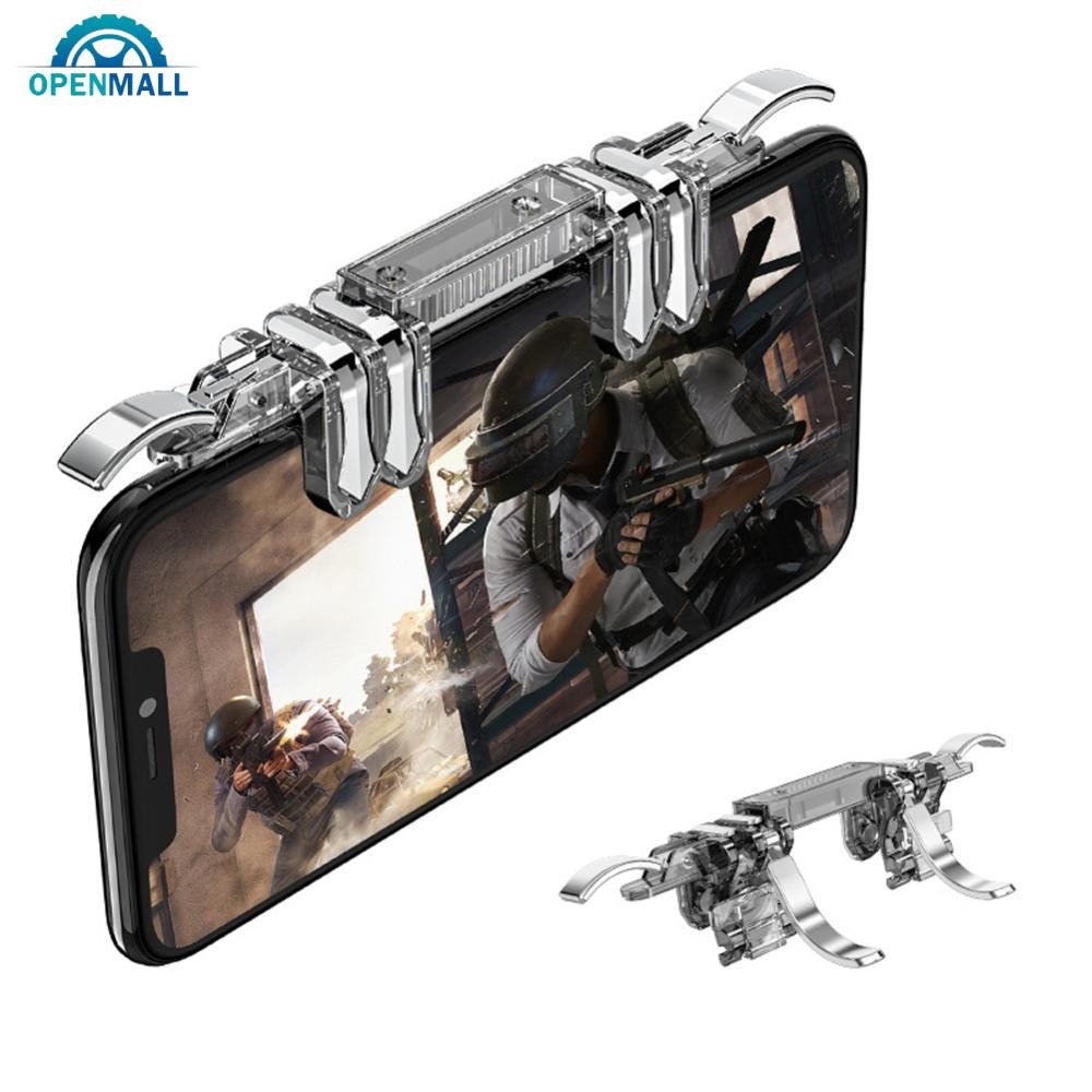OPENMALL K19 ปรับ 6 นิ้วโทรศัพท์ Gamepad สําหรับ Pubg Quick Reflection Gaming Controller Trigger Fir