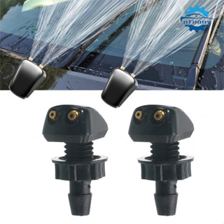 [ปรับได้] หัวฉีดปัดน้ำฝนรถยนต์ สเปรย์ทำความสะอาดทนอุณหภูมิสู…