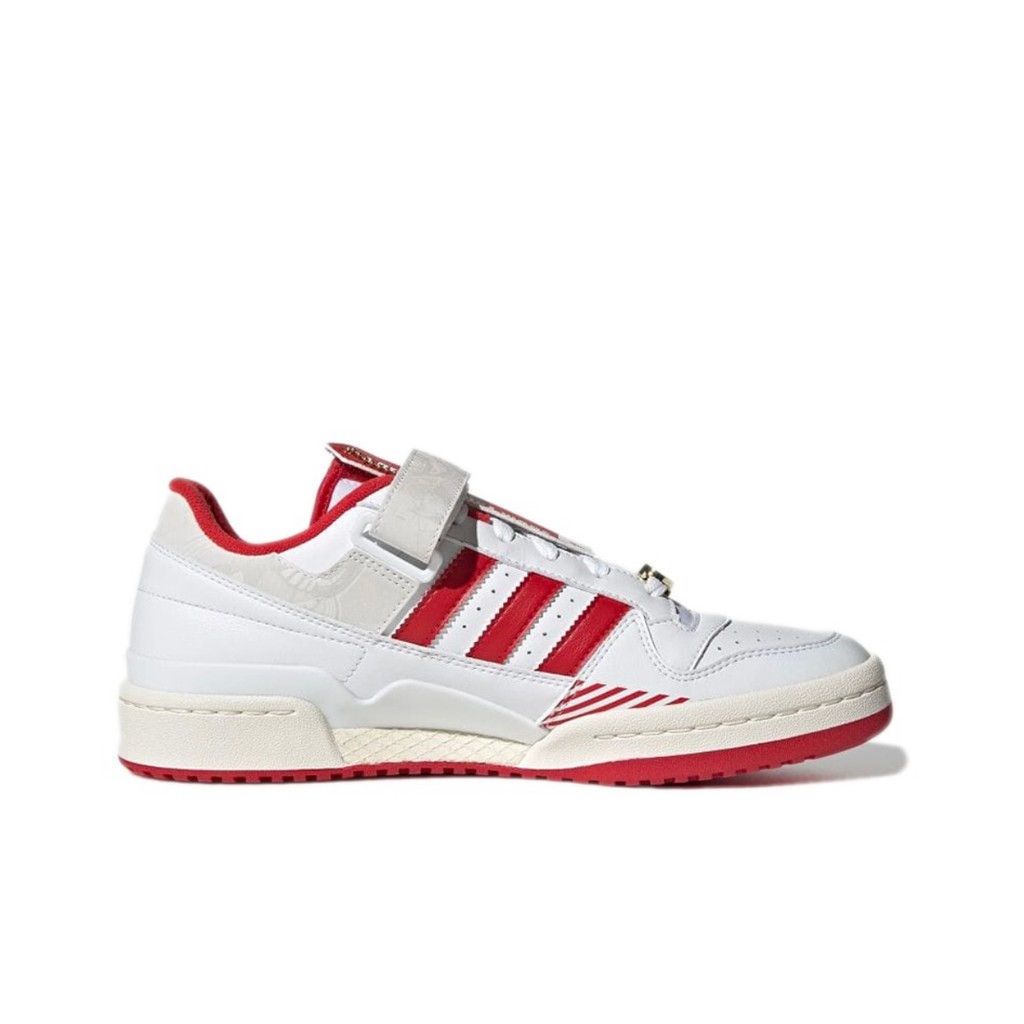 รองเท้า Adidas Originals Forum Low .COLAB .artist สีขาวแดง