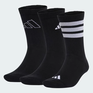 adidas ไลฟ์สไตล์ ถุงเท้า Logo (3 คู่) Unisex สีดำ JI6315