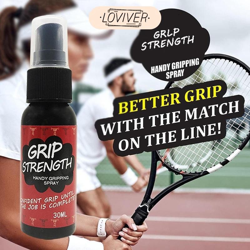 Leipupa Grip Spray Hand Grip Strength Spray 30ml Firm Grip Hand Grip Spray Goalie Grip Spray สําหรับ