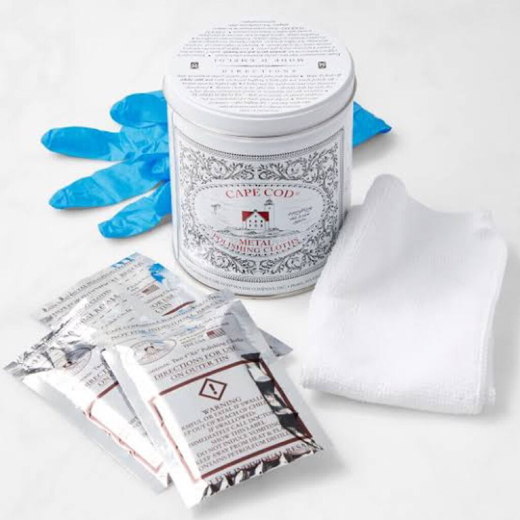 Cape Cod Metal Polishing Cloth ผ้าอาบน้ำยาแบบแห้ง สำหรับขัดโลหะให้กลับมาเงาเหมือนใหม่ เลือนรอยขนแมว