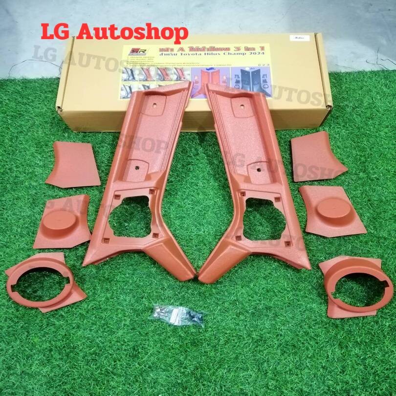 Hilux Champ 2024 2025 ครอบเสา A ลำโพง 3 in 1 RR  ชุดแต่งไฮลักซ์แชมป์ ของแต่งรถยนต์