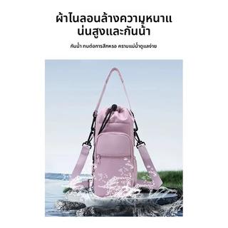 🚴♀️+🚴♂️【กระเป๋ากระติกน้ำ 3-in-1】สไตล์ IG กันน้ำ+กระเป๋าโทรศัพท์ สำหรับปั่นจักรยาน/ฟิตเนส