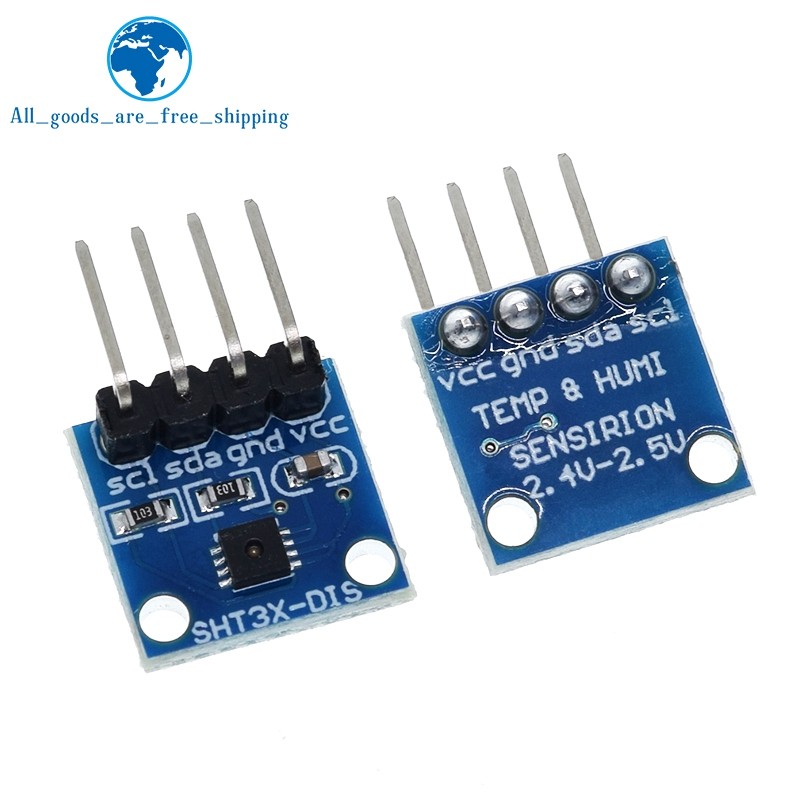 I2C อินเทอร์เฟซ SHT30 SHT30-D เอาต์พุตดิจิตอลอุณหภูมิความชื้นเครื่องตรวจจับโมดูลความแม่นยํา Breakout