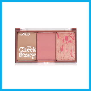 บีไวลด์ beWiLD Cheek Story 10g ผลิตภัณฑ์ตกแต่งพวงแก้ม 3in1 ที่มีทั้ง ไฮไลท์, บลัชออน, คอนทัวร์ครบจบตลับเดียว.