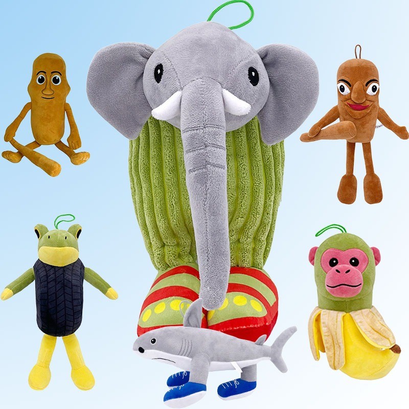 Tung Tung Tung Sahur Plush ของเล่น Brainrot Tung Sahur Taralero Tralala Chimpanini Bananini Lirili L