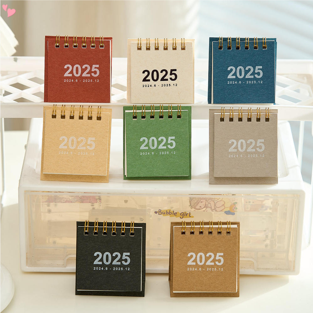ปฏิทินตั้งโต๊ะขนาดเล็ก2024-2025 - ส.ค.2024 ถึง ธ.ค. 2025 ปฏิทินตั้งโต๊ะ ขนาดเล็ก สําหรับโรงเรียนโฮมออฟฟิศ รายได้ของวันสําคัญ