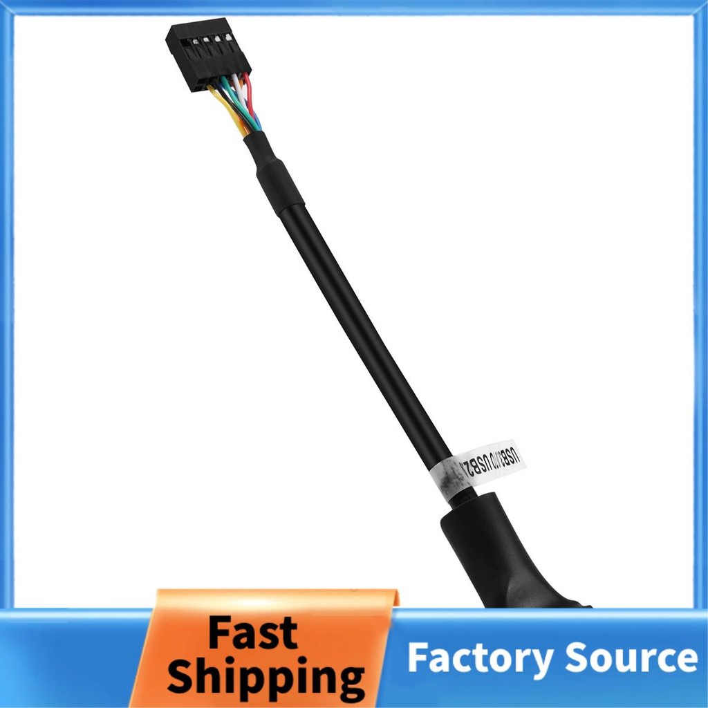 15 ซม.USB 3.0 20 Pin Header Male to USB 2.0 9 Pin Female Adapter Cable