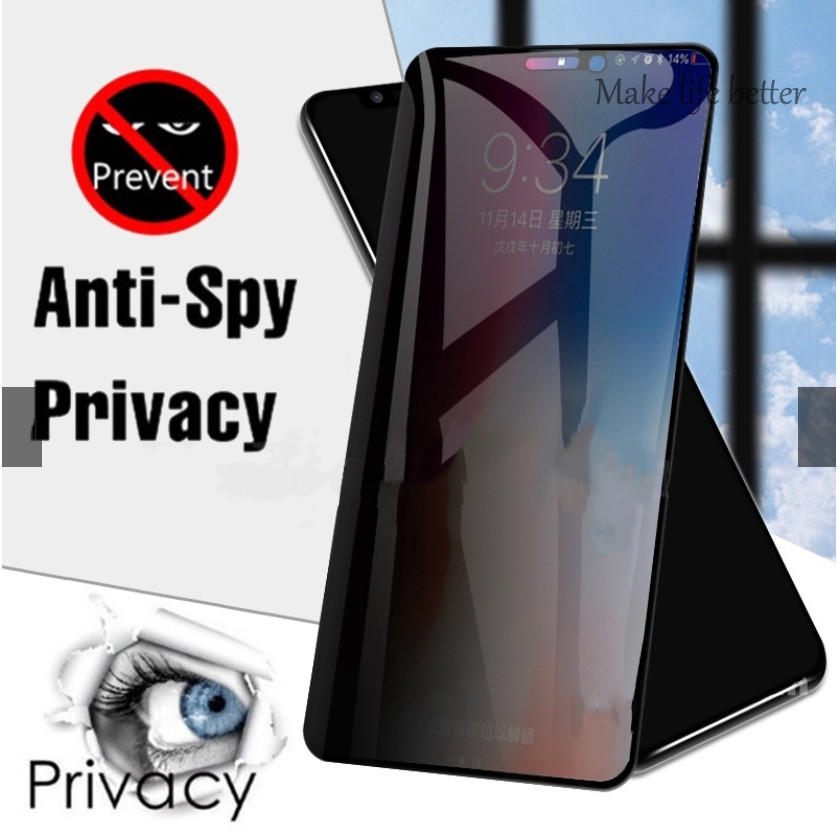 เซรามิค Matte ตัวป้องกันหน้าจอความเป็นส่วนตัว Anti-Spy ฟิล์มสําหรับ IPhone 16 15 14 13 12 11 Pro Max XS XR 14Plus 15Plus 16 Plus 12mini 13mini คลุมทั้งหมดป้องกันน้ํามันและลายนิ้วมือป้องกัน
