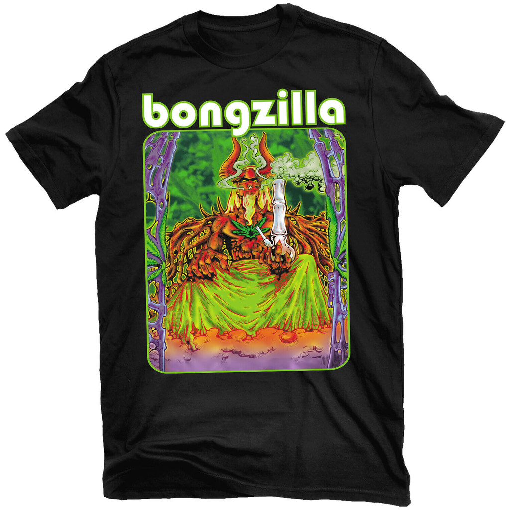 เสื้อยืดศิลปะอัลบั้ม Bongzilla Gateway ใหม่! Relapse Records Ts4580