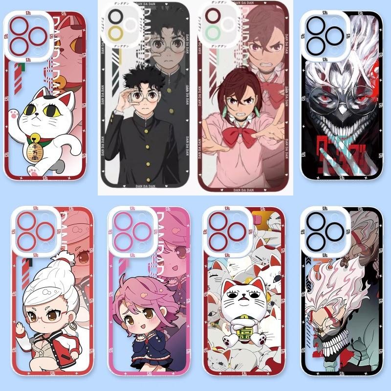 เคสโทรศัพท์สําหรับ Infinix Note 40 30 GT 10 Pro VIP Hot 30i 30 40 Zero 30 4G Tecno Spark 20 Pro GO 2024 กรณีอะนิเมะ DAN DA DAN รูปแบบคู่ TPU กล้องซิลิโคนป้องกัน
