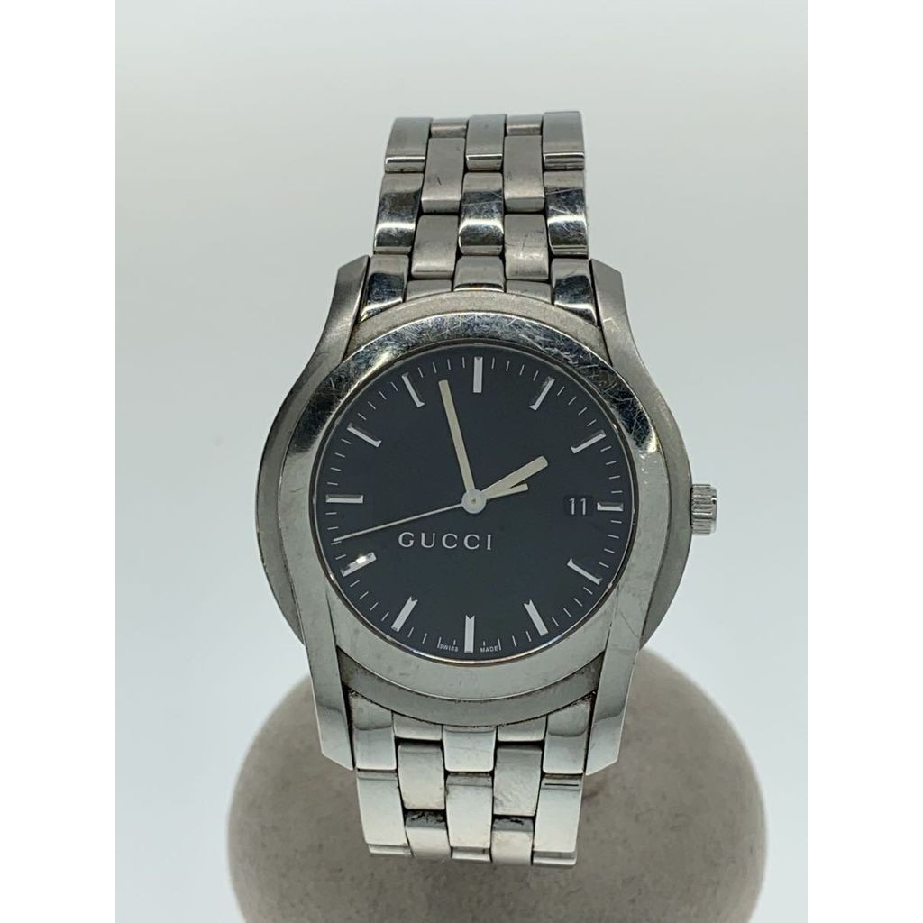 GUCCI men's watch quartz analog Direct from Japan Secondhand