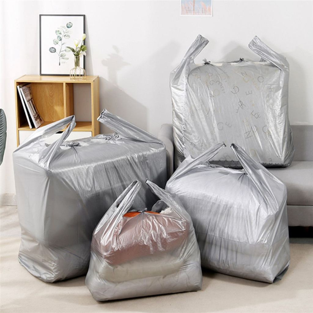 10pcs ถุงพลาสติกขนาดใหญ่ ถุงพลาสติกหนา ใส่ผ้านวม ใส่เสื้อผ้า สามารถเลือกได้หลายขนาด G2950