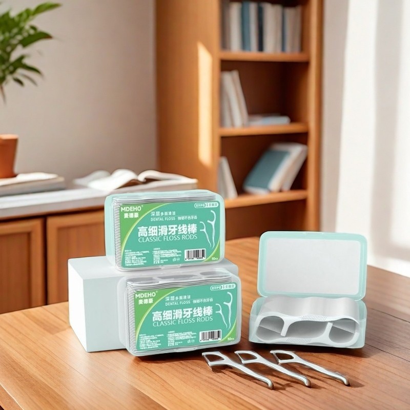 ไหมขัดฟันชนิดพิเศษ 50 ชิ้นในกล่องขายส่ง