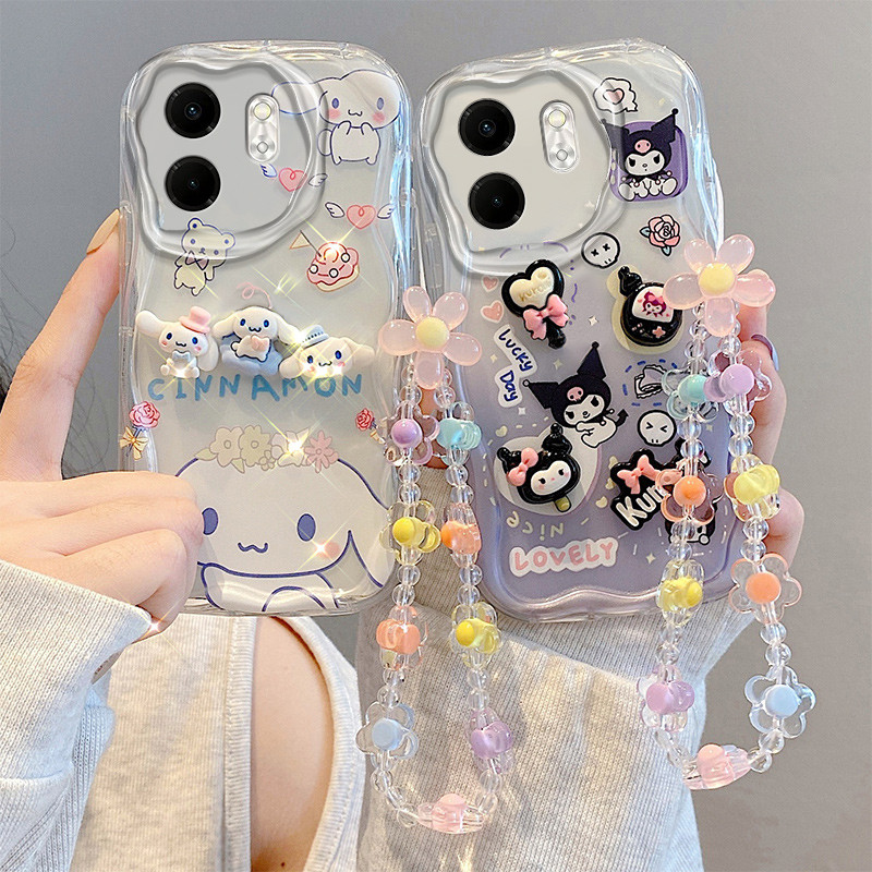 เคส Infinix Smart 9 ตุ๊กตาสามมิติ สีใส การ์ตูน กรณีป้องกันโทรศัพท์มือถือ TY5