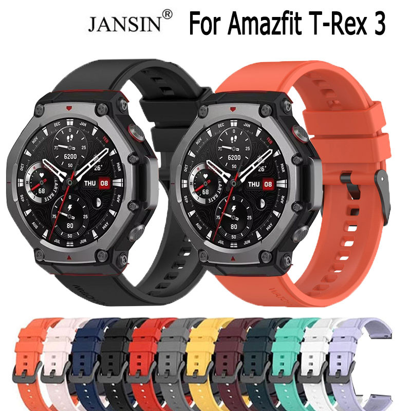 สายนาฬิกา ซิลิโคน สำหรับ Amazfit T-Rex 3