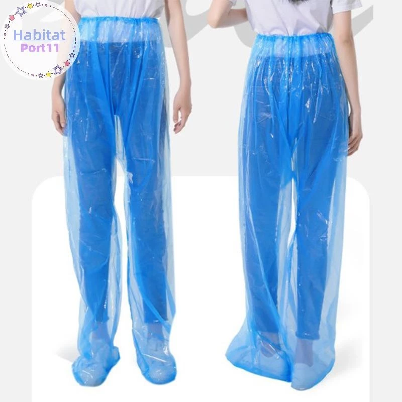 Habitat ชุดกันฝนแบบแยกชิ้น เสื้อและกางเกง สำหรับขี่จักรยานและท่องเที่ยว thumbnail 4