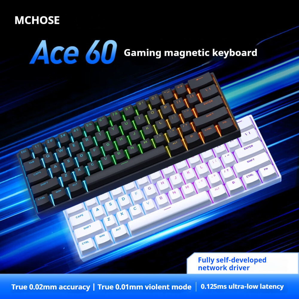 Mchose Ace60/68Pro Magnetic Switch คีย์บอร์ดเครื่องกล