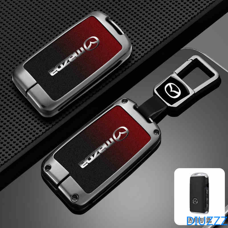 สังกะสีอัลลอยด์ฝาครอบกุญแจรถ Fob สําหรับ Mazda 3 6 Cx30 MX30 Cx9 x9 Cx5 x5 Cx8 MX5 ss30 Remote Key Protector