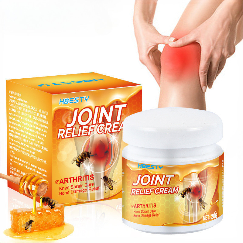 เข่า Joint Synovial Cream Bee Venom Ointment Gout Treatment ครีมนวดบรรเทากล้ามเนื้อและข้อต่อได้อย่างมีประสิทธิภาพ