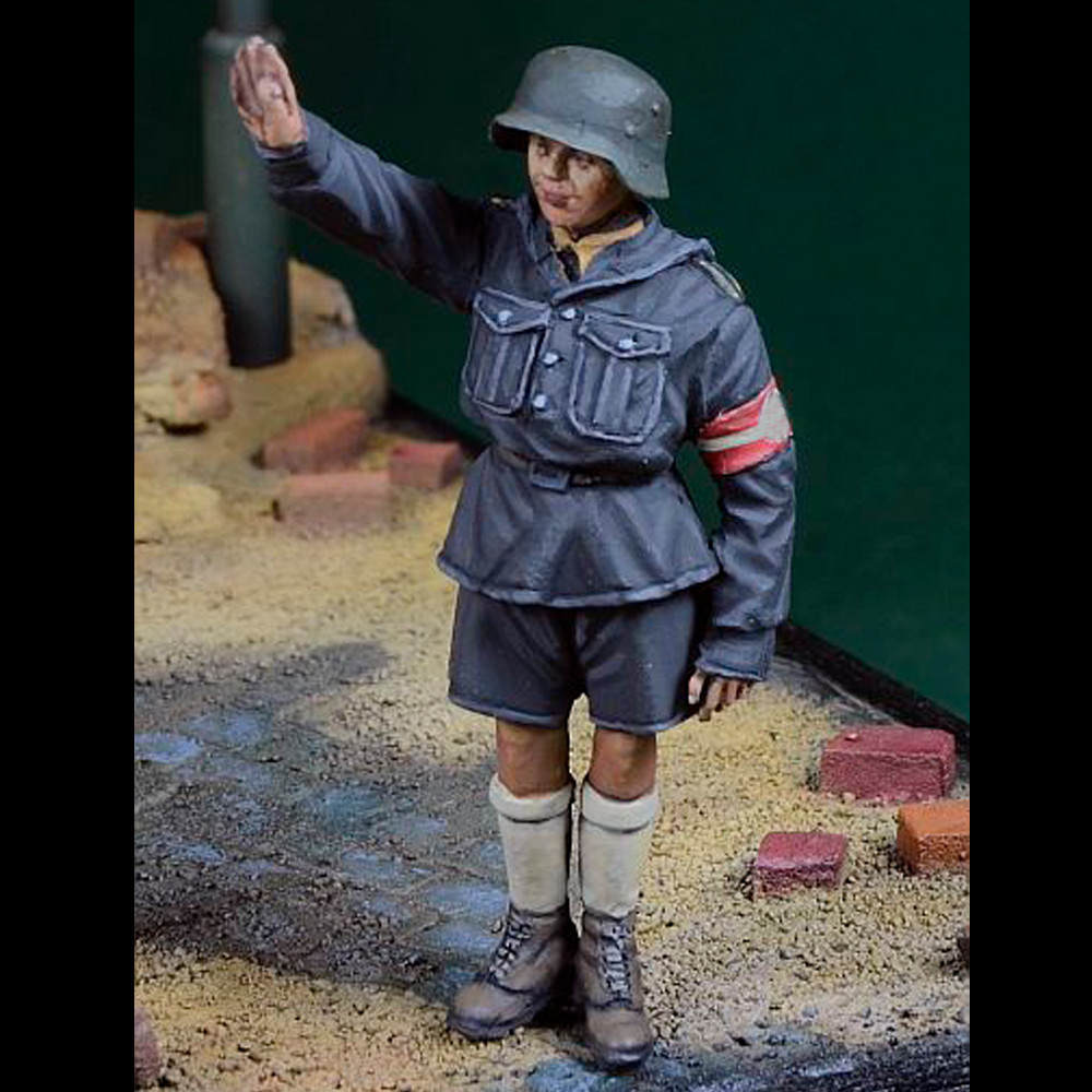 1/35สงครามโลกครั้งที่สองทหารผู้บัญชาการ, ทหารโมเดลเรซิ่น, ธีมทหาร ว้าว, ชุดประกอบและไม่ได้ทาสี