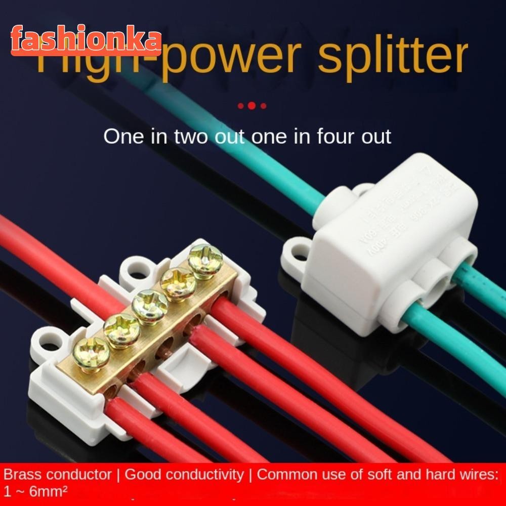 แฟชั่นก้า▲▲T-type สายไฟ Universal Splitter สายไฟสายไฟสายไฟกล่องแยกล็อค Quick Crimp Quick Wire Connector Terminal