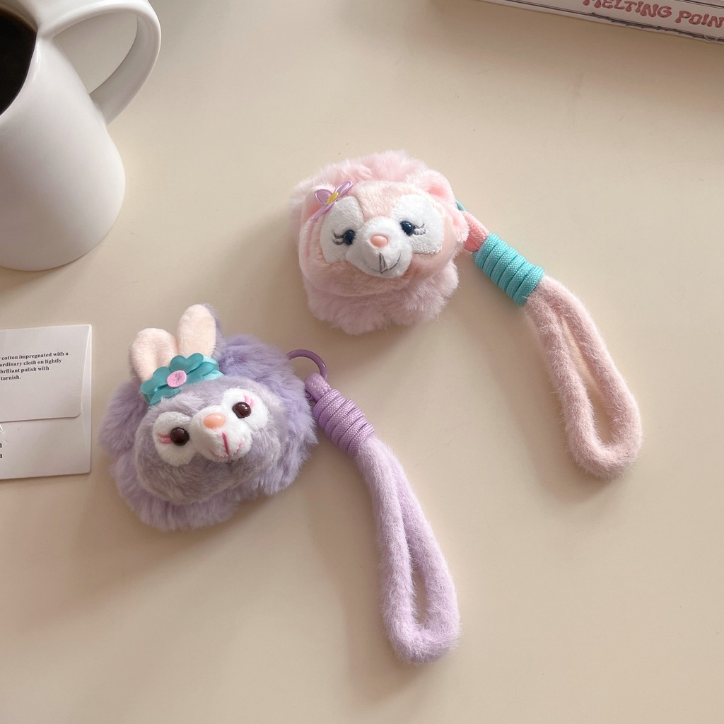 สําหรับ AirPods 4 กรณีตุ๊กตาน่ารักการ์ตูน Stella Linabell พร้อมโซ่ AirPods 1/2 AirPods pro 2 AirPods 3 หูฟังไร้สายบลูทูธกรณีป้องกันกรณี
