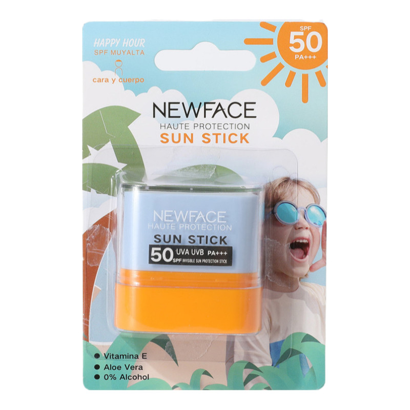 ครีมกันแดดสําหรับเด็กสติ๊กวิตามินอีครีมกันแดด SPF50+ PA+++ ปกป้องยาวนานกลางแจ้ง Sunstick 10g