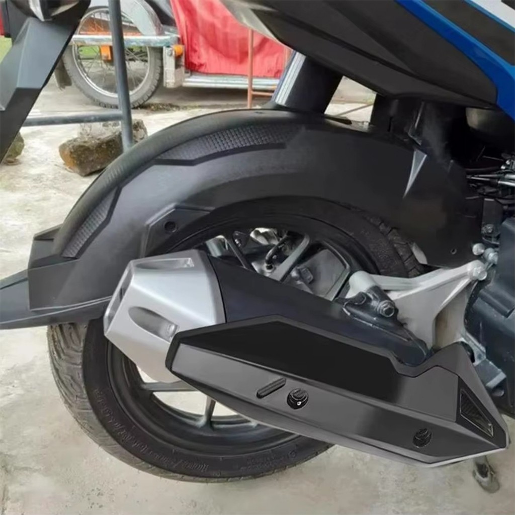 แผ่นกันร้อนท่อไอเสีย click 125i 150i ฝาคอบท่อ125 ฝาครอบท่อมอเตอร์ไซค์ - รูปที่ 7