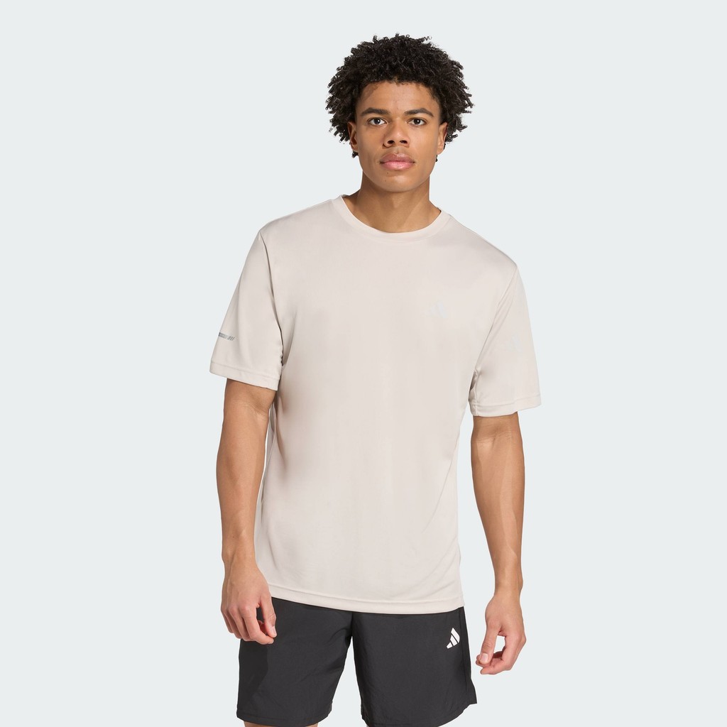 adidas Gym & Training เสื้อยืดเทรนนิง Essentials Holiday Pack ผู้ชาย สีเบจ JZ4162