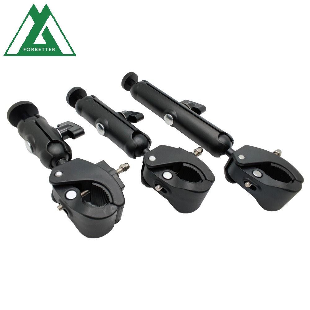 ฟอร์เบเร็ต ขายึดกระจกมองหลัง,สากล360° ขาตั้งกล้องแอคชั่นแคมเมราหมุนได้ที่หนีบยึดยึดยึดยึดโทรศัพท์มือถือสีดําที่ขยายได้แข็งแรงรถจักรยานยนต์