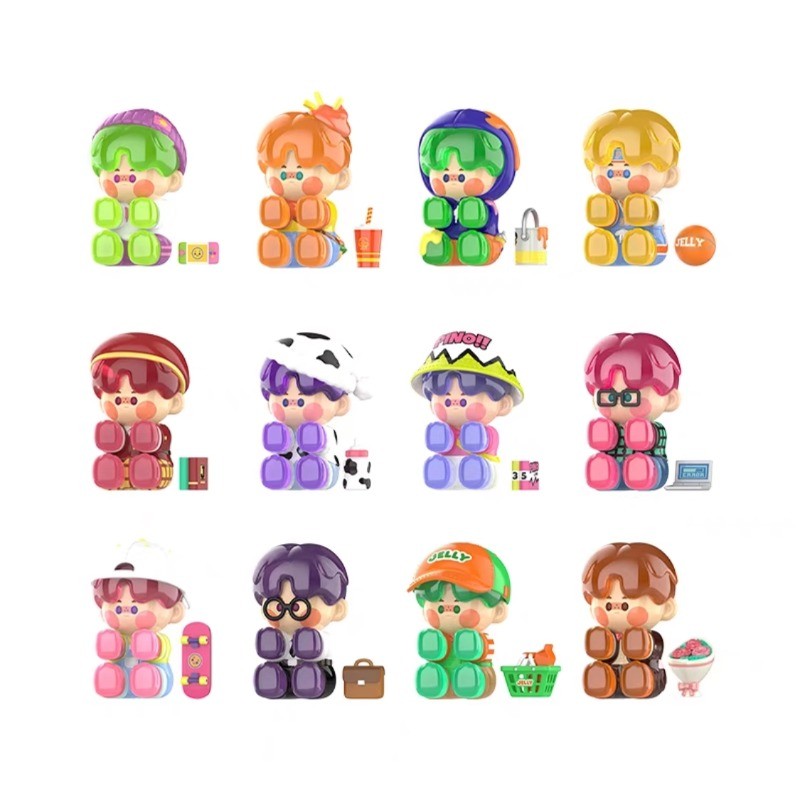 POPMART Pino Jelly Pino Jelly Your Boy Series Mystery Box ของแท้ 100%