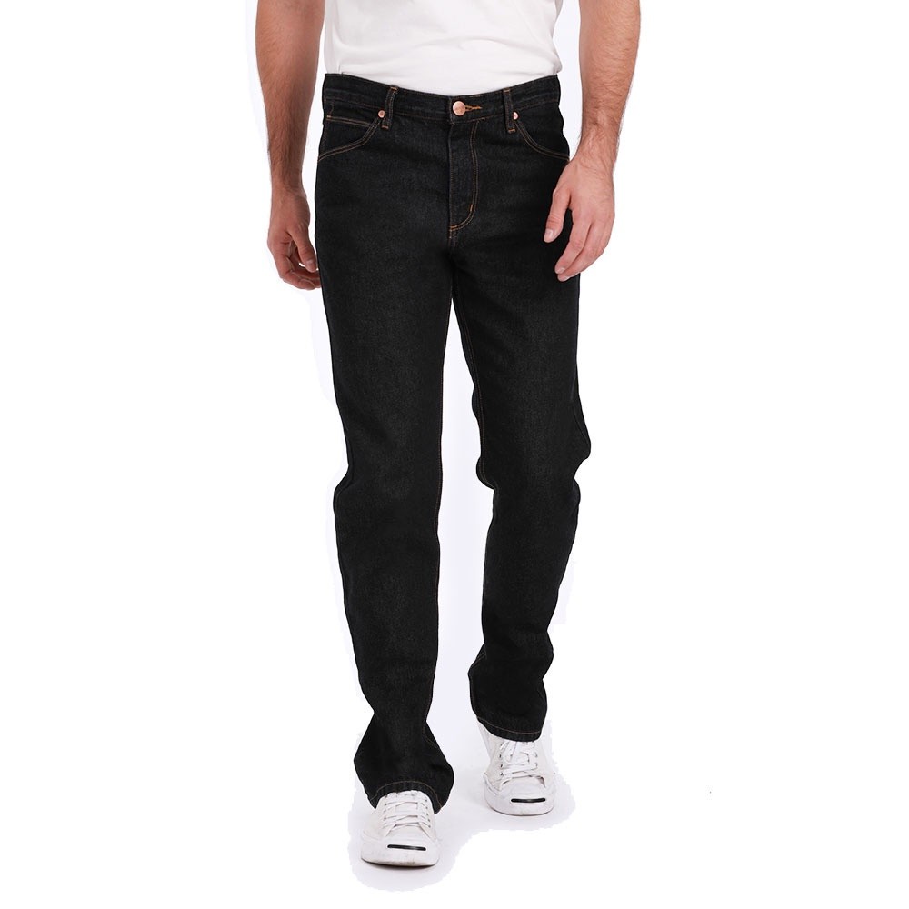 WRANGLER กางเกงยีนส์ผู้ชาย เอวกลาง ทรง MWZ รุ่น WR WRMWZ102 สียีนส์ กางเกงยีนส์ กางเกงผู้ชาย เสื้อผ้าผู้ชาย